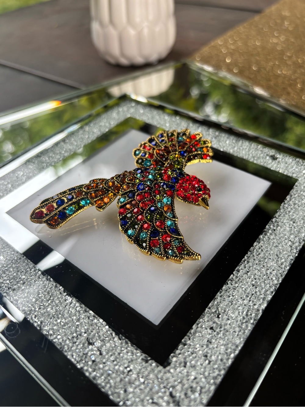 Heidi Daus Bird in Flight Brooch - Picture 4 of 10